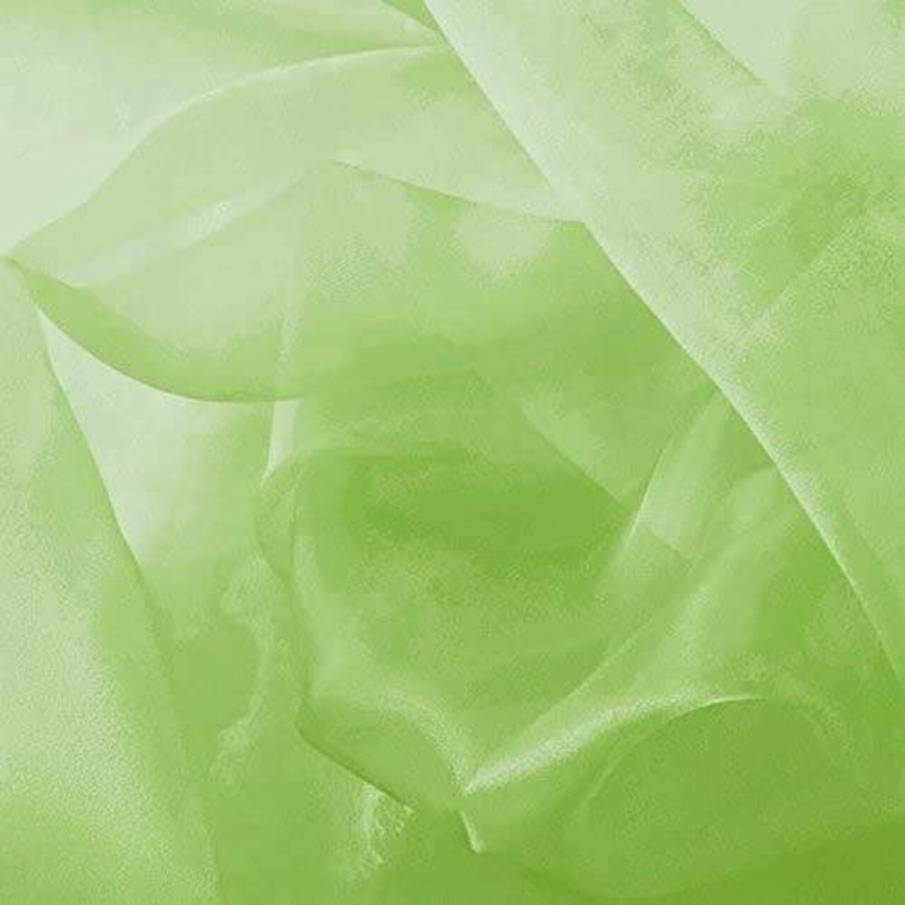 1 Yard Sheer Organza Fabric Crystal Sparkle 60 Inch Width for Dresses & Decor